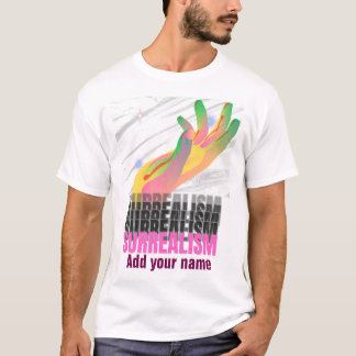 Psychedelisches Hand-Surrealismus-Kunst-T-Shirt -  T-Shirt