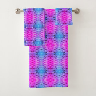 Psychedelisches Handtuch-Set Badhandtuch Set