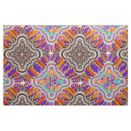 psychedelisches Hippiemuster Stoff