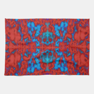 Psychedelisches Kaleidoskopmuster Handtuch