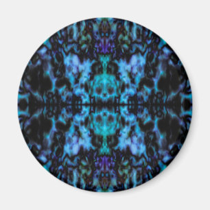 Psychedelisches Kaleidoskopmuster Magnet