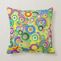 Psychedelisches Kissen