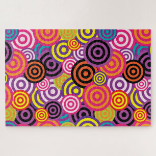 psychedelisches Kreisel-Puzzle