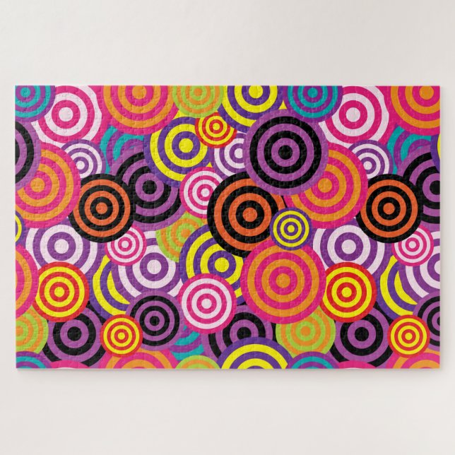 psychedelisches Kreisel-Puzzle (Horizontal)