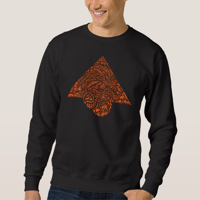 Psychedelisches Leben Sweatshirt (Vorderseite)