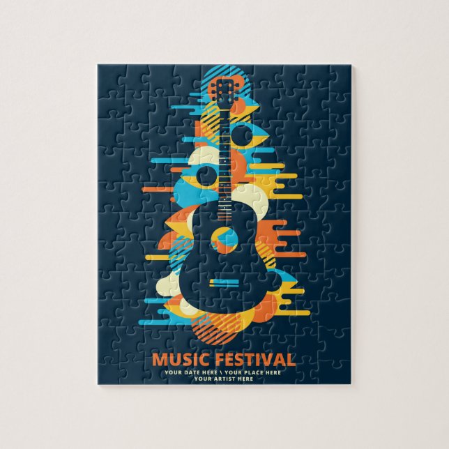 Psychedelisches Musikkonzert (Vertikal)
