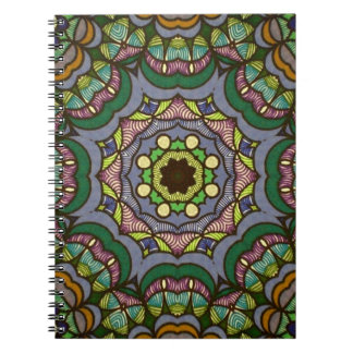Psychedelisches Notizbuch Notizblock