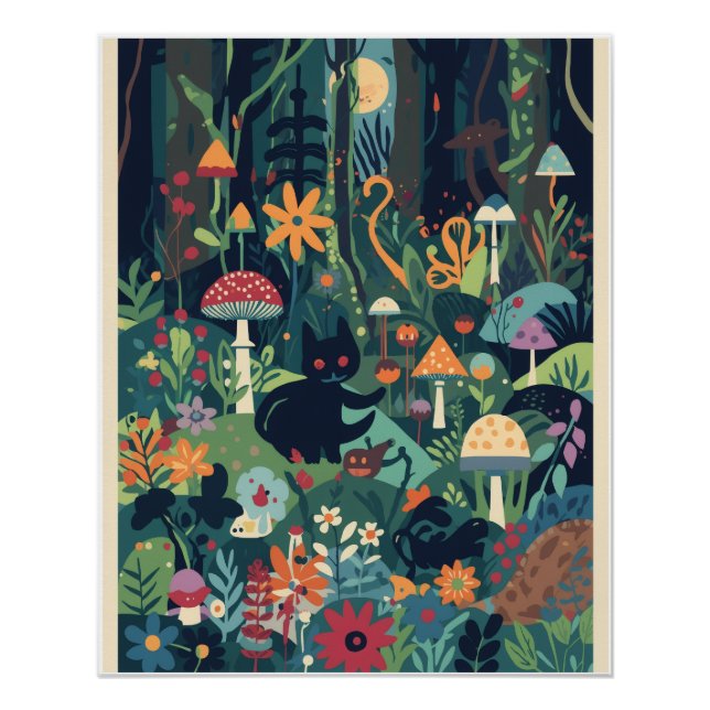 Psychedelisches Poster (Vorderseite)