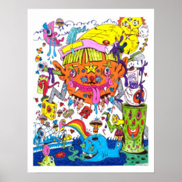 Psychedelisches Poster #1