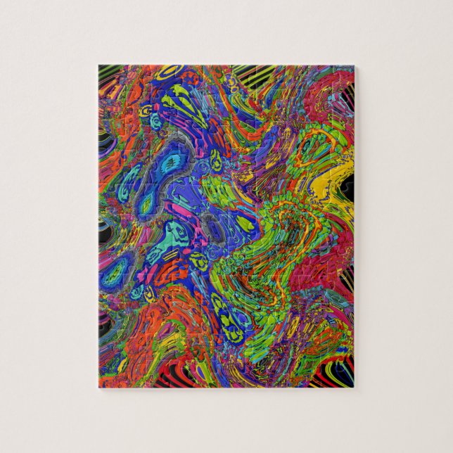 Psychedelisches Puzzle (Vertikal)