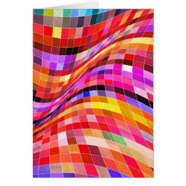 Psychedelisches Quadratmuster