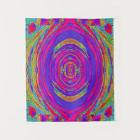 Psychedelisches Radialmuster