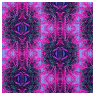 Psychedelisches rosa und lila saftiges Kaleidoskop Stoff