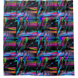 Psychedelisches Segeln.... Duschvorhang