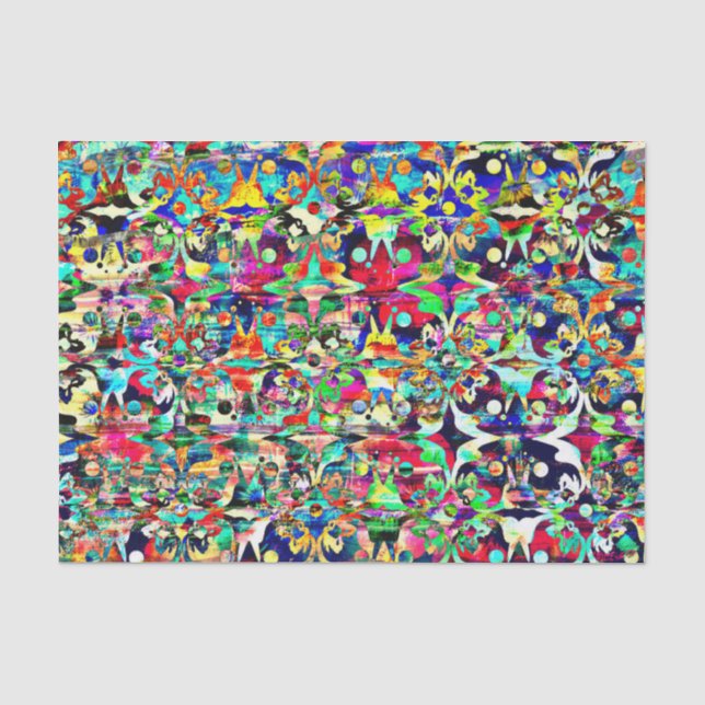 PSYCHEDELISCHES SEIDENPAPIER (Vorderseite)