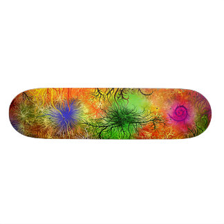 psychedelisches Skateboard