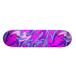 Psychedelisches Skateboard durch Thierry Reno