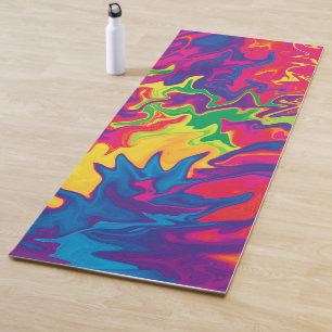 Psychedelisches Splashing...... Yogamatte