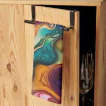 Psychedelisches Surreal-Aquarellmuster