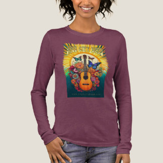 Psychedelisches T-Shirt Tri-Blend Shirt