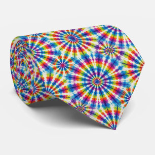 Psychedelisches Tie-Dye-Muster Krawatte