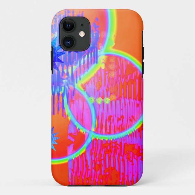 Psychedelisches Trippyness Case-Mate iPhone Hülle (Rückseite)