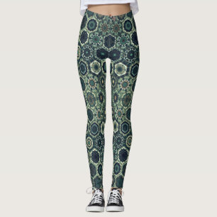 Psychedelite style leggings yoga activeweed