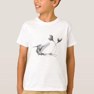 Psychedlic Vogel-Tätowierung T-Shirt