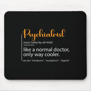 Psychiater Definition Psychiatrie Arzt Spezialist Mousepad