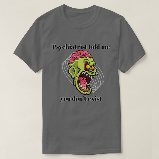 Psychiater erzählte mir T-Shirt (Design vorne)