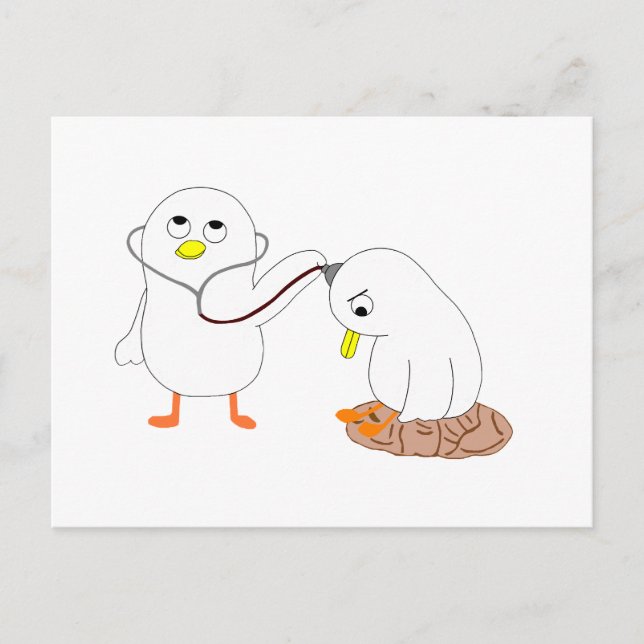 Psychiater Postkarte (Vorderseite)