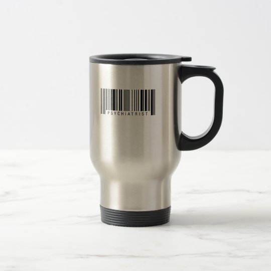 Psychiaters-Barcode Reisebecher