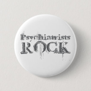 Psychiaters-Felsen Button