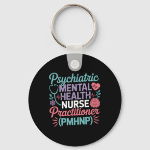 Psychiatrische Fachkrankenschwester für psychische Schlüsselanhänger
