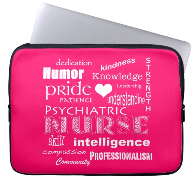 Psychiatrische Kinderkrankheit Pride/Attributes-Pi Laptopschutzhülle (Vorderseite)