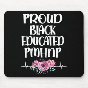 Psychiatrische Krankenpflege in Schwarz Mousepad
