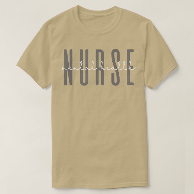 Psychiatrische Krankenschwester Psychiatrische Kra T-Shirt (Design vorne)