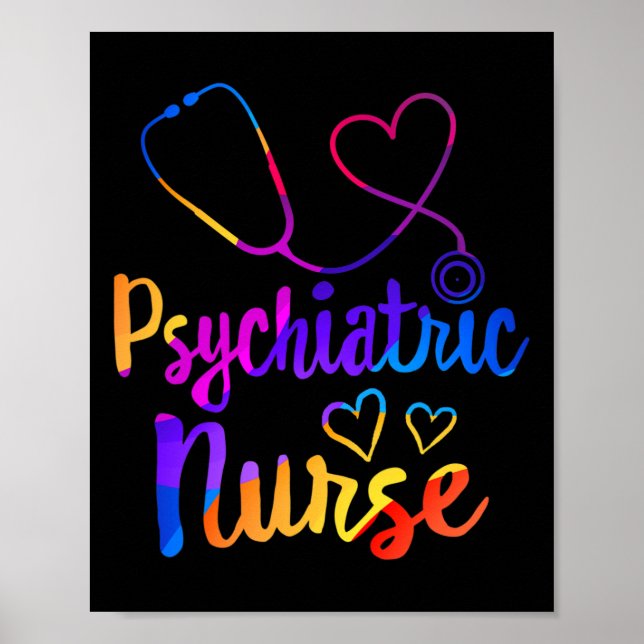Psychiatrische Krankenschwester Woche RN Mental He Poster (Vorne)