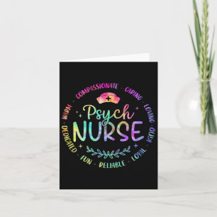 Psychiatrische Nurse Rn Mental Health Psych Nurse Karte