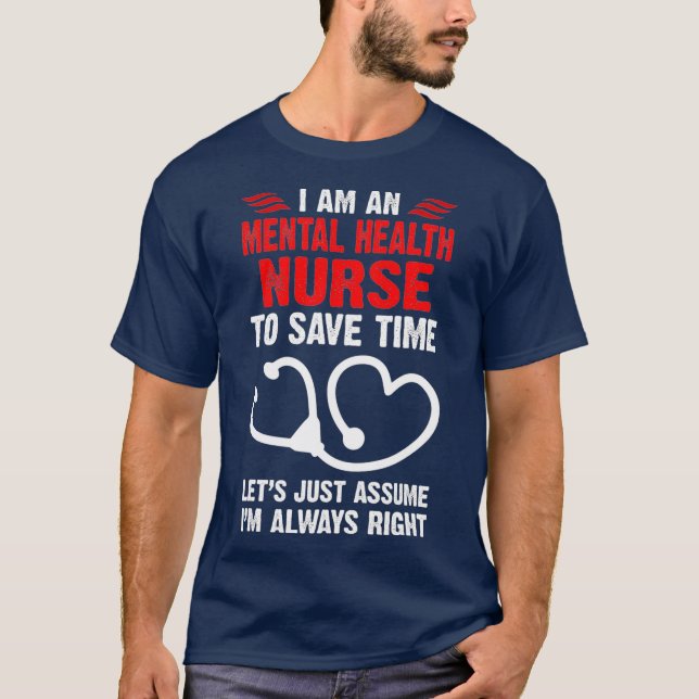 Psychiatrische Psychiatrie T-Shirt (Vorderseite)