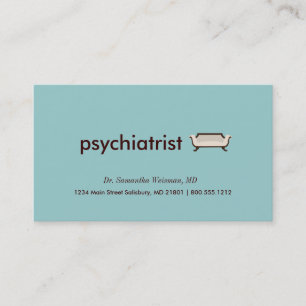 Psychiatrische Visitenkarten Visitenkarte