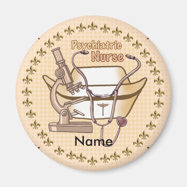 Psychiatrischer Nervenmagnet Magnet (Vorne)