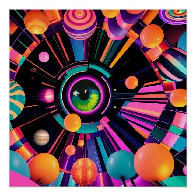 Psychic Candy Station Poster (Vorderseite)