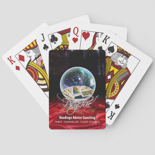 PSYCHIC - Kartenspielen, Tarot Spielkarten (Rückseite)