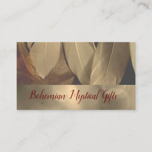 Psychic Spiritistische Psychische Bohemian Visiten Visitenkarte