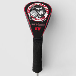PSYCHISCHE AUGENDRUCKE GOLF HEADCOVER