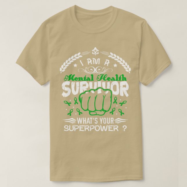 Psychische Bewusstseinsbildung - Was für ein Super T-Shirt (Design vorne)