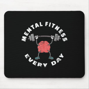 Psychische Fitness Jeden Tag Gehirngesundheit Bewu Mousepad