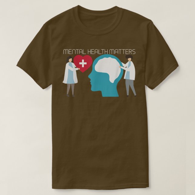 Psychische Gesundheit5038 2074 T-Shirt (Design vorne)