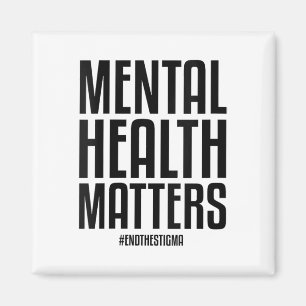 Psychische Gesundheit beendet das Stigma-Wissen üb Magnet